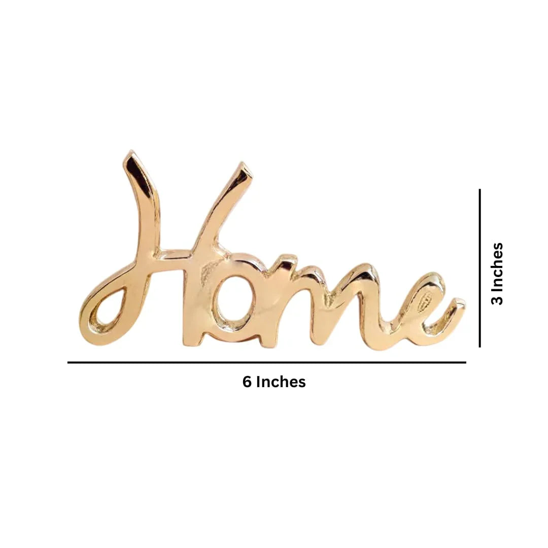 Tabletop FreeStanding | Sign-Home | - Gold