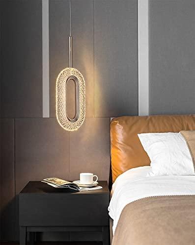 Nordic Luxury LED Hanging Light | Metal and Acrylic