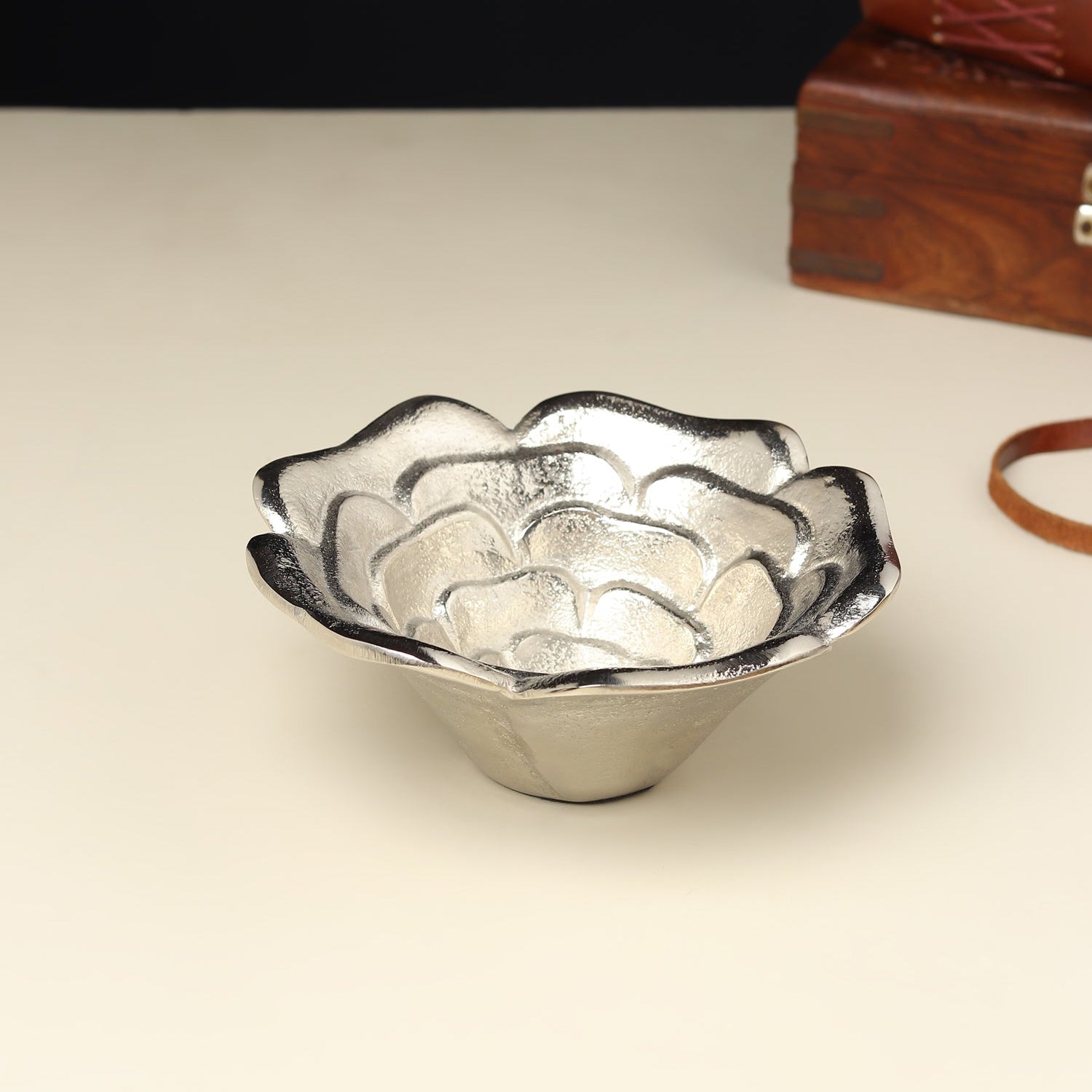 Petal Metal Bowl