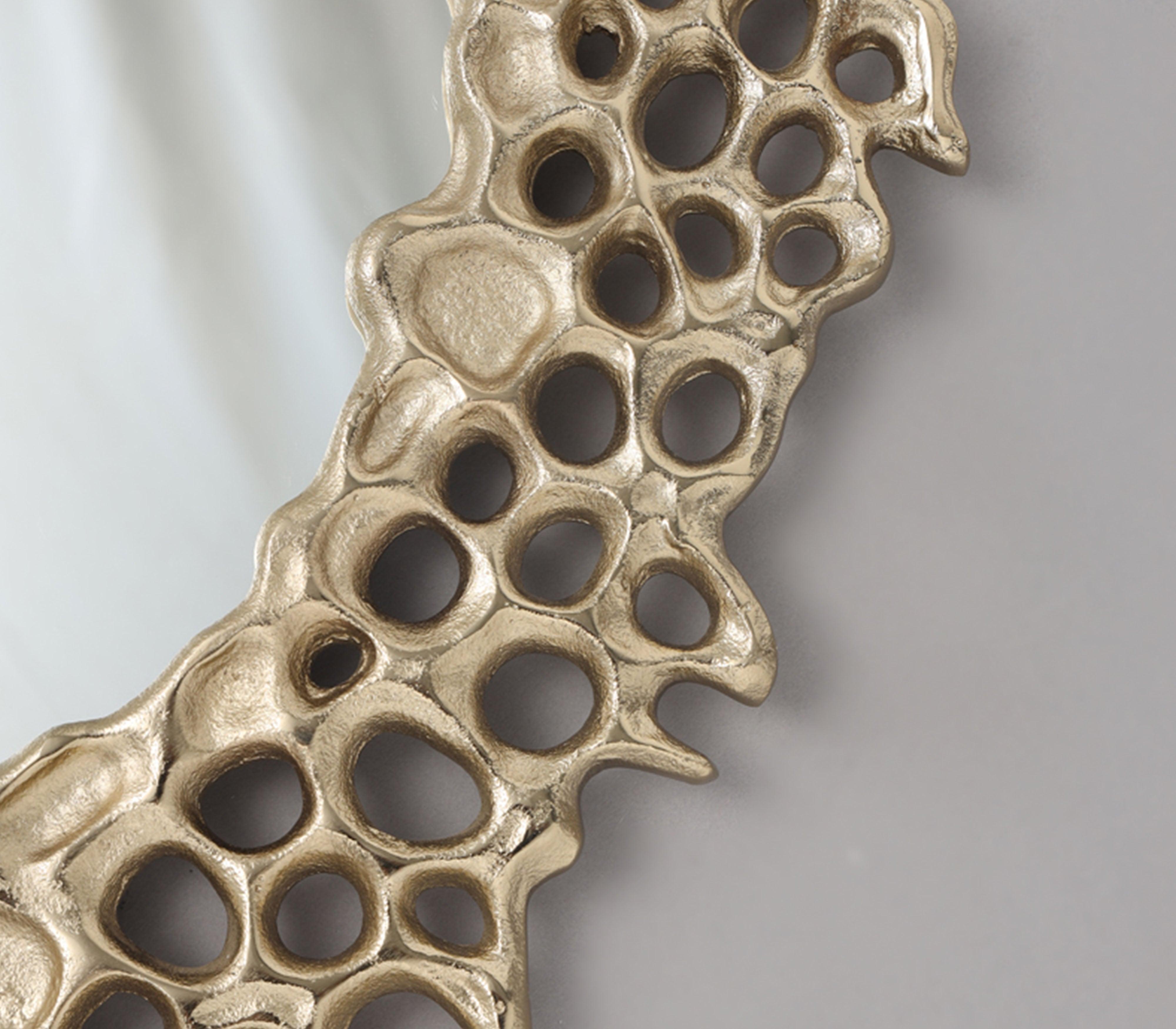 Celestial Mirror | Gold Finished