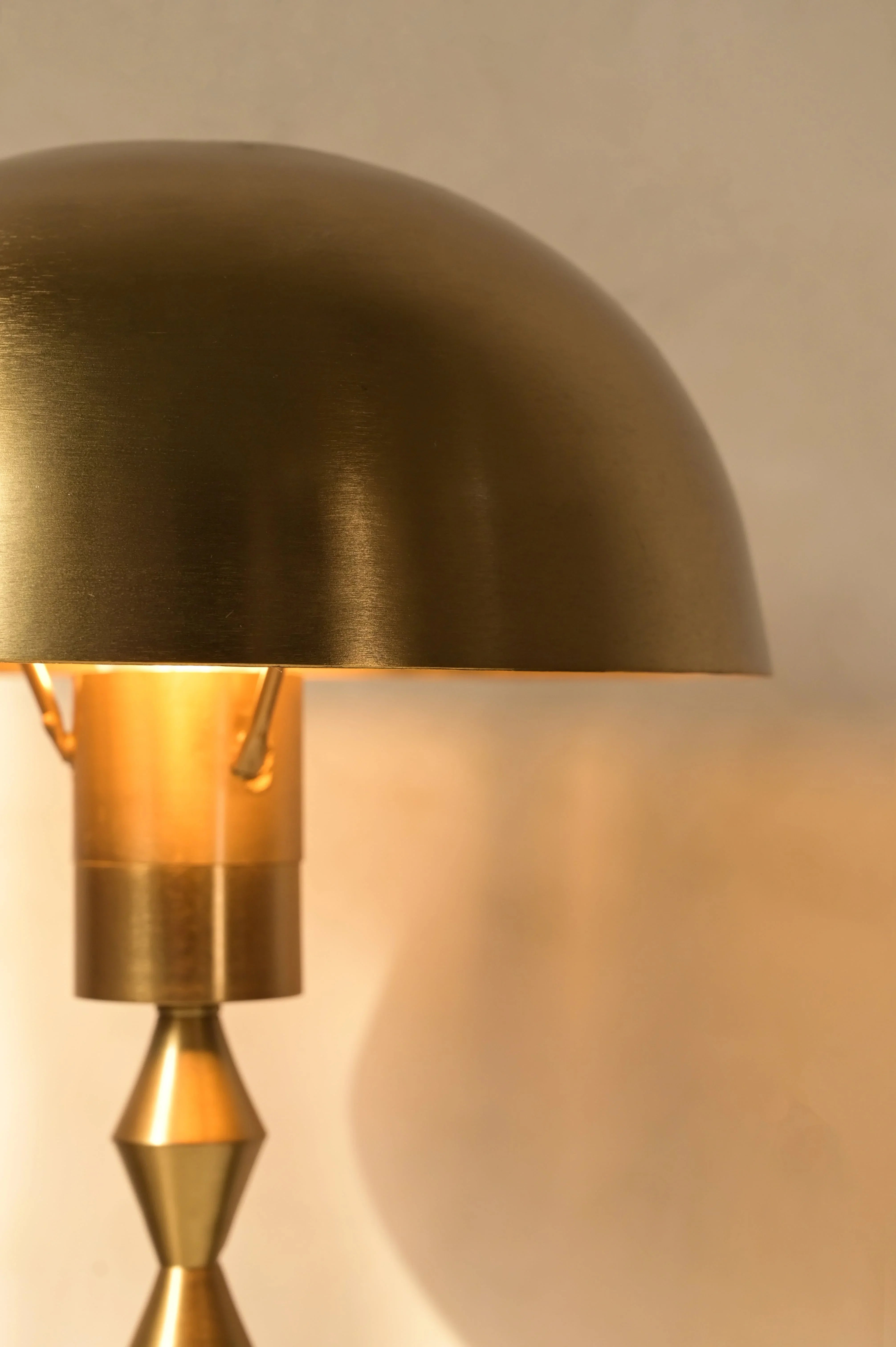 Lumo Designer Table Lamp in EPL Gold Finish | Elegant Desk Lamp for Bedside & Reading Corners
