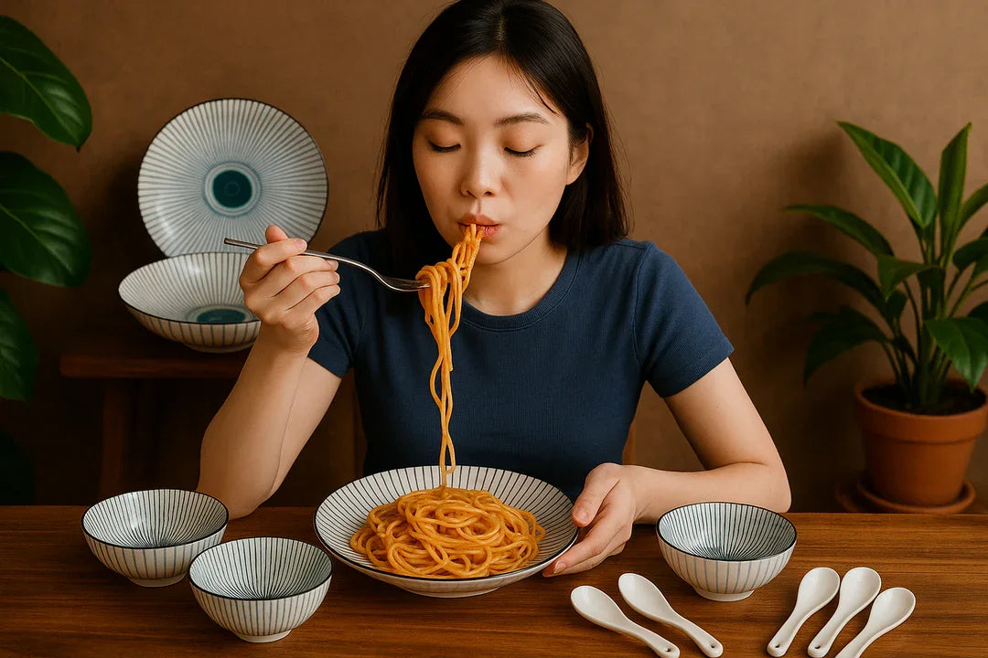 10 piece Ceramic Dinnerware Set -Elegant Blue & White Design