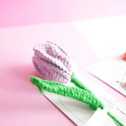 Handcrafted Tulip crochet (Light Purple)