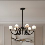 Noir Alabaster chandelier