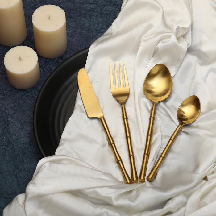 Bamboo Elegance Cutlery Set