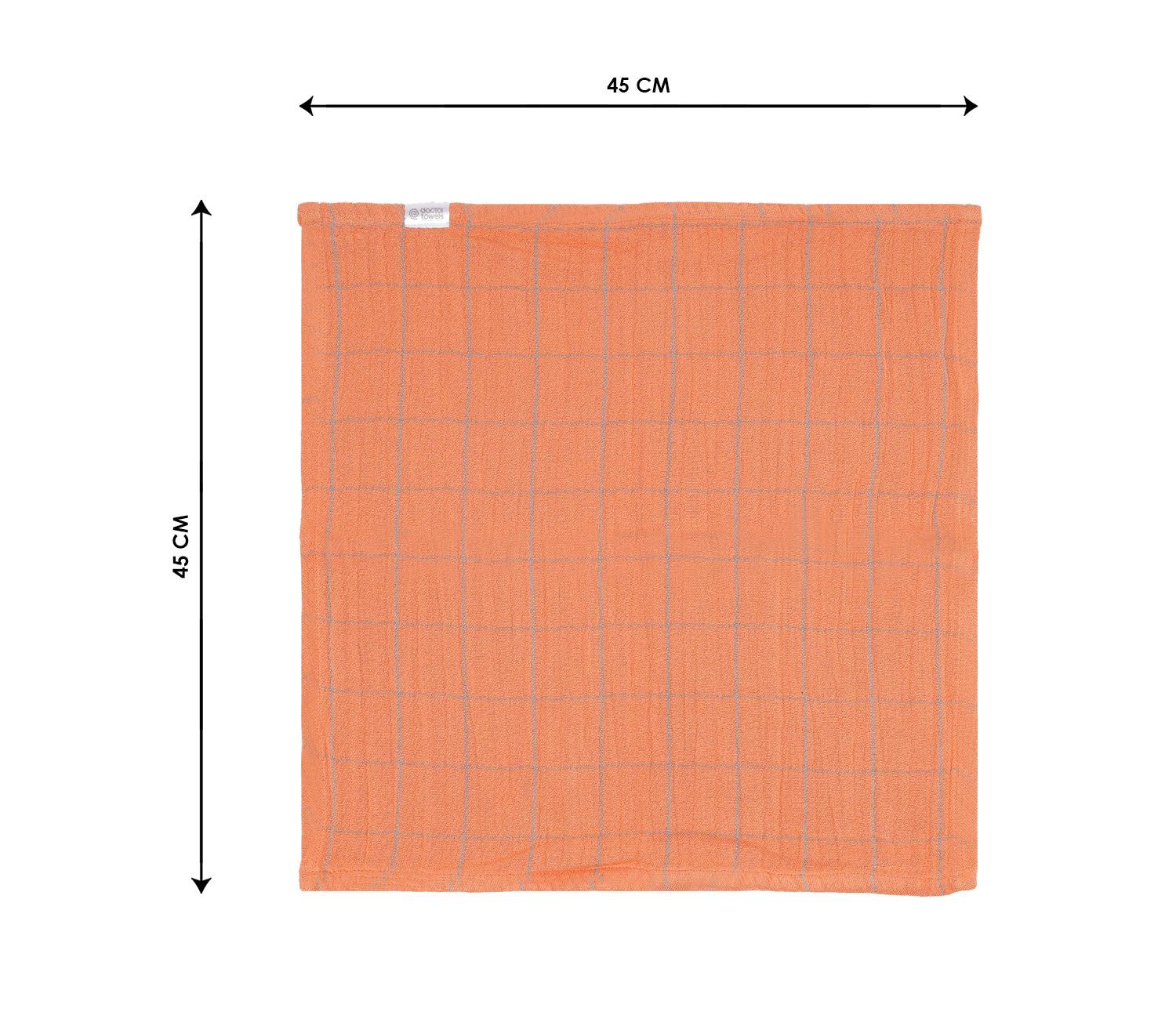 Banana Double Cloth Face Towel Pack of 4