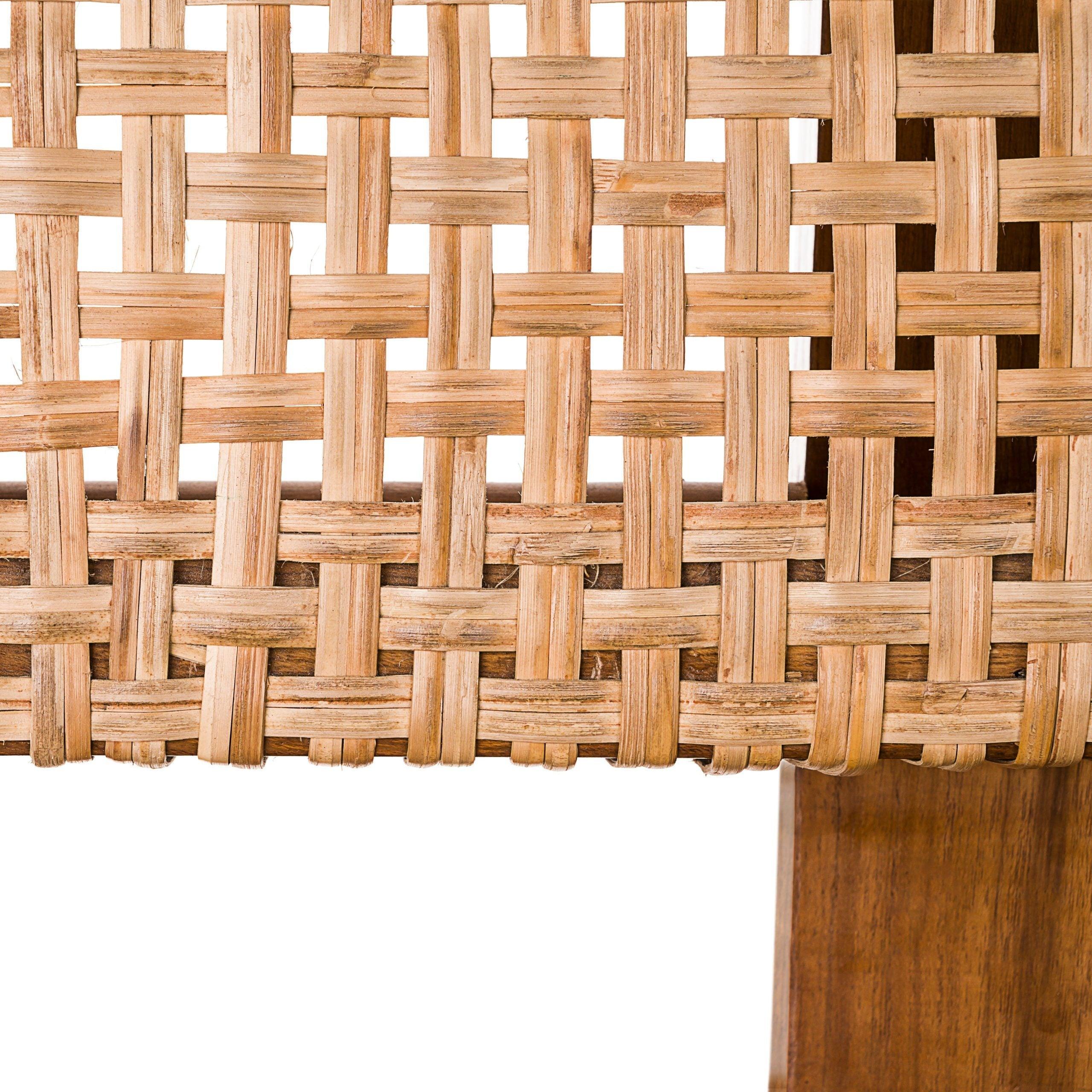Gio Teak Wood & Cane Chair | Designer Chair for Living Room