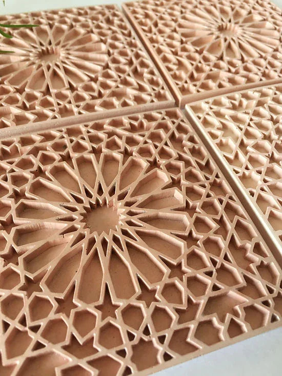Moroccan Coasters | Concrete