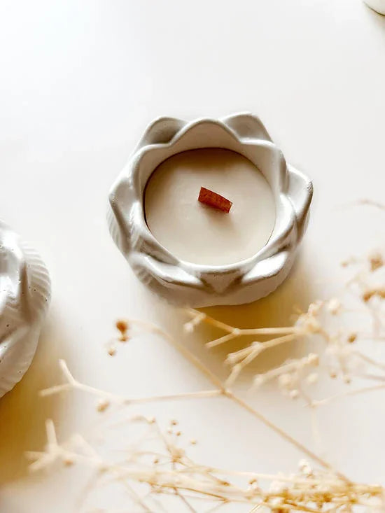 Lotus Tealight | Concrete