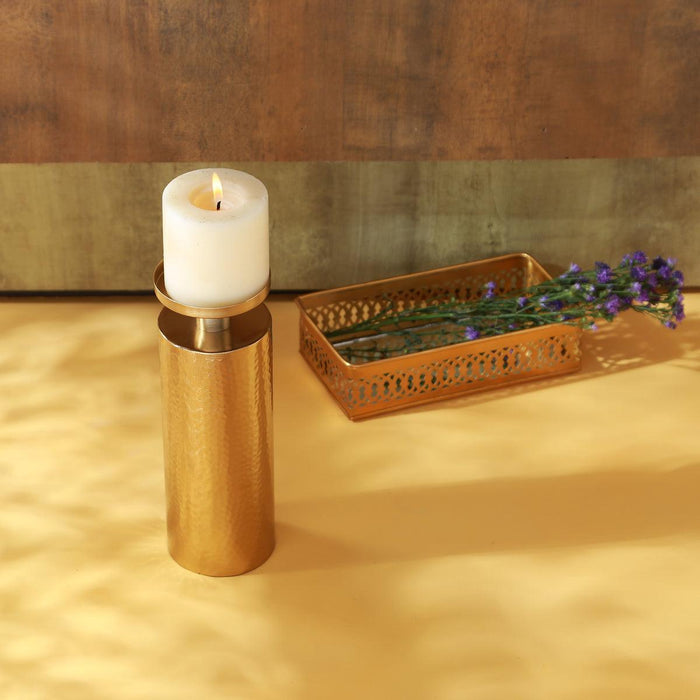 Seane Pillar Candle Holder | Decorative Candle Stand