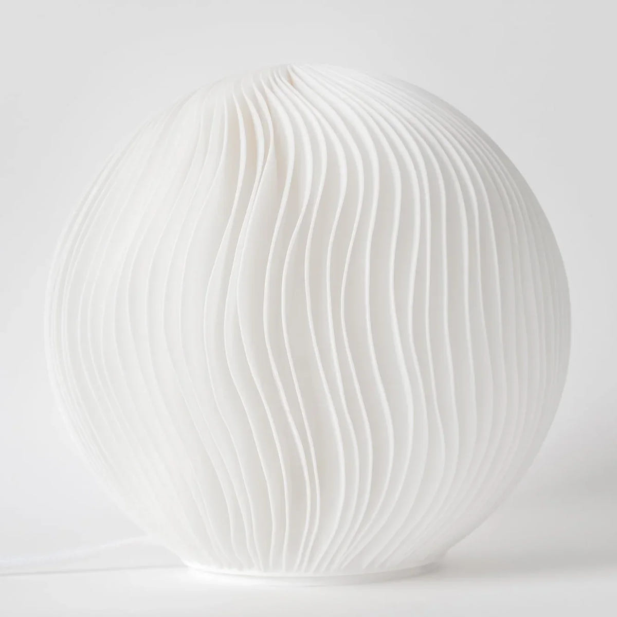 Wind Sculpted Table Lamp | Bedside Lamp