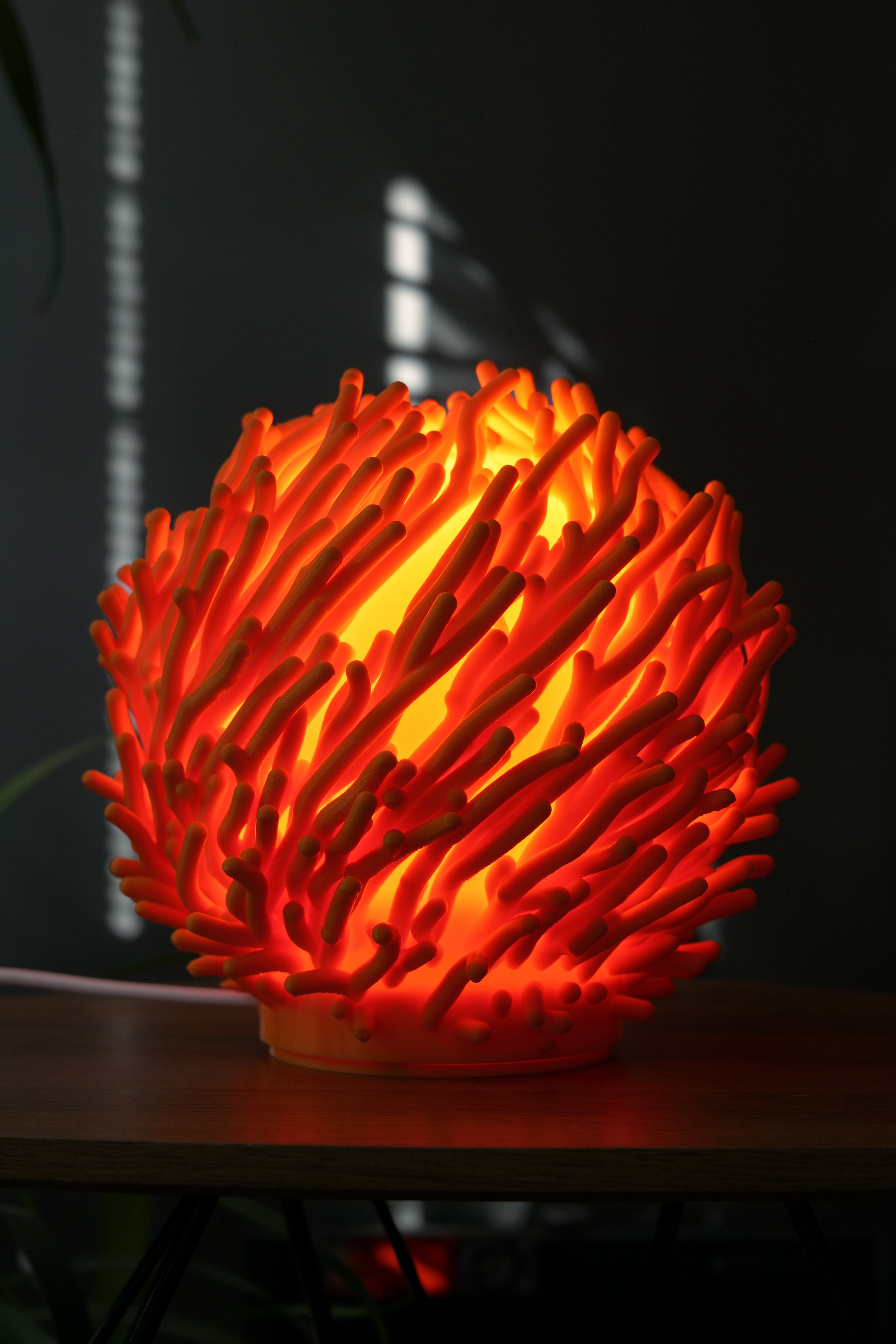 Coral Sculpted Lamp