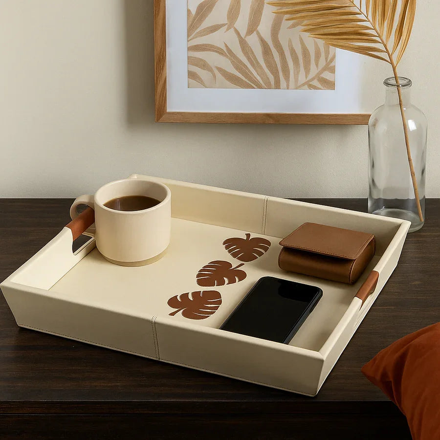 The Botanical Tray | Beige, Brown