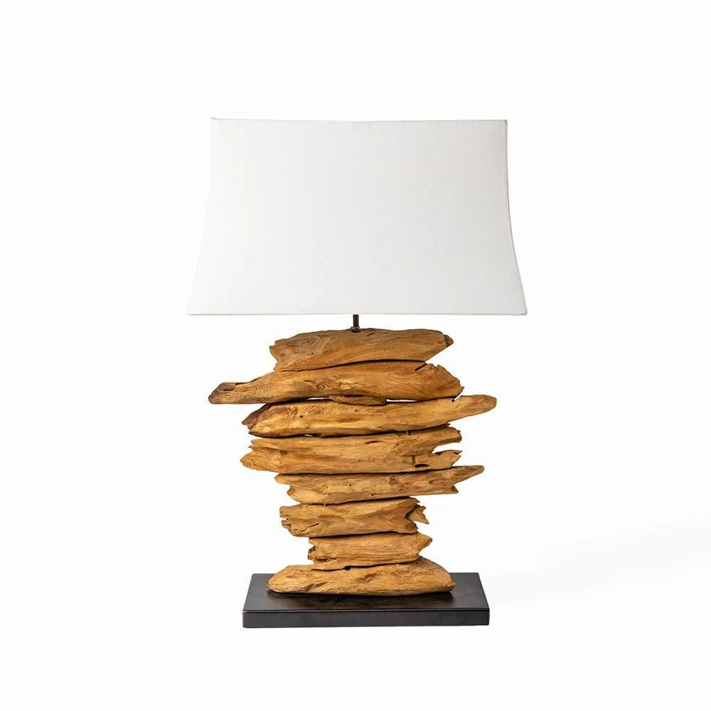 Driftwood Teak Lamp