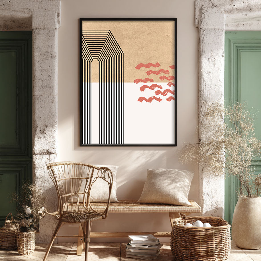 Wavescape – Ocean Inspired Wall Painting