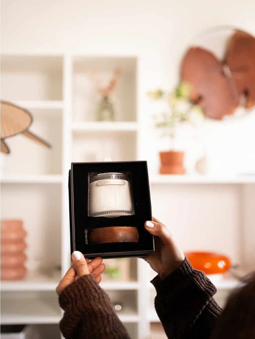 Telosma Cordata Glass Aromatherapy Candle