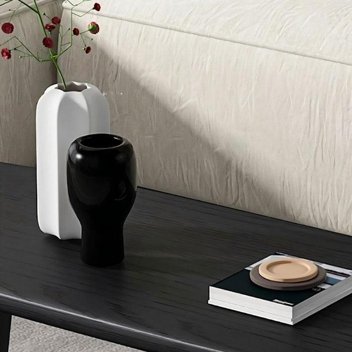 Lucas Solid Mango Wood Coffee Table for Living Room | Center Table