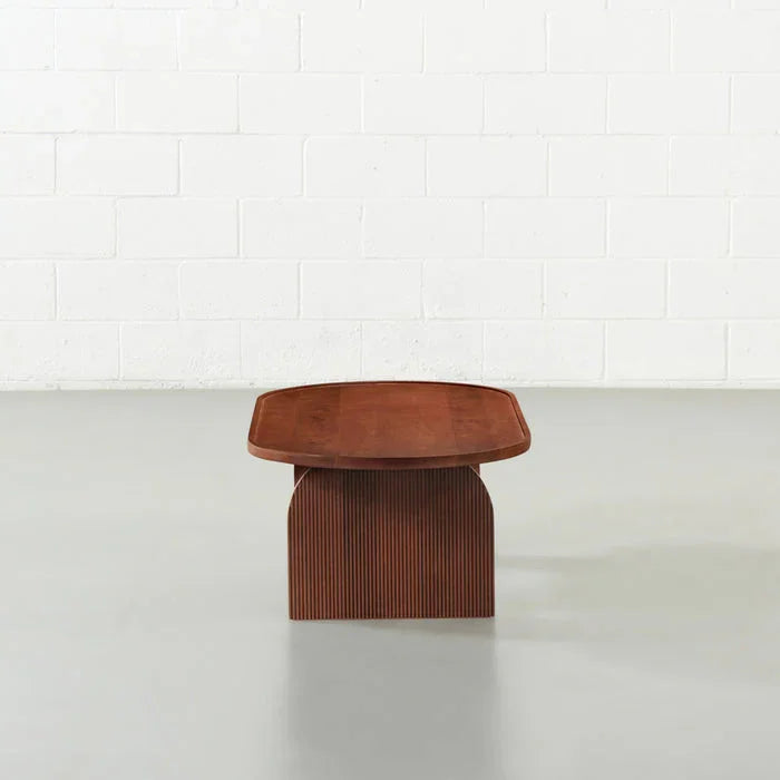 Lucius Solid Mango Wood Coffee Table for Living Room | Tea Table