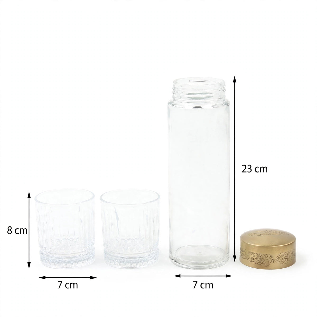 Elixir Prism SetBottle & Glass Set