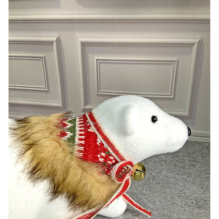 Snow Polar Bear, Christmas winterland Décor and Christmas Decoration