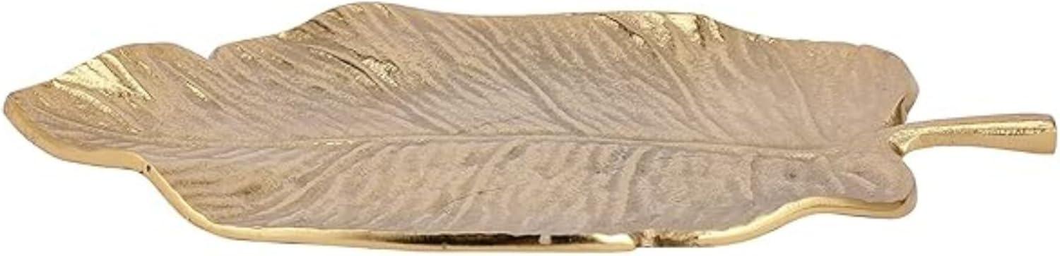 Leaf Design Serving Platter & Tray | Multipurpose Decorative Tray -1Pc