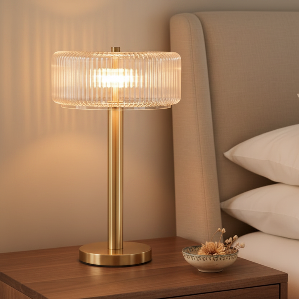 Golden Halo Table Lamp
