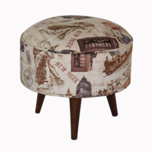 IN1271 – City Print Footstool