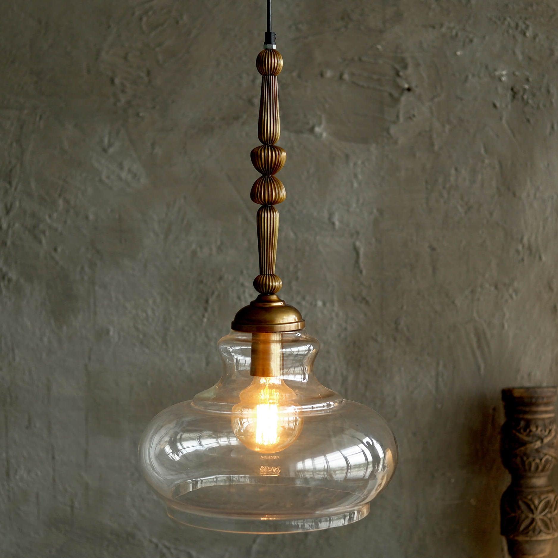 Kurashi Oval Hanging Lamp