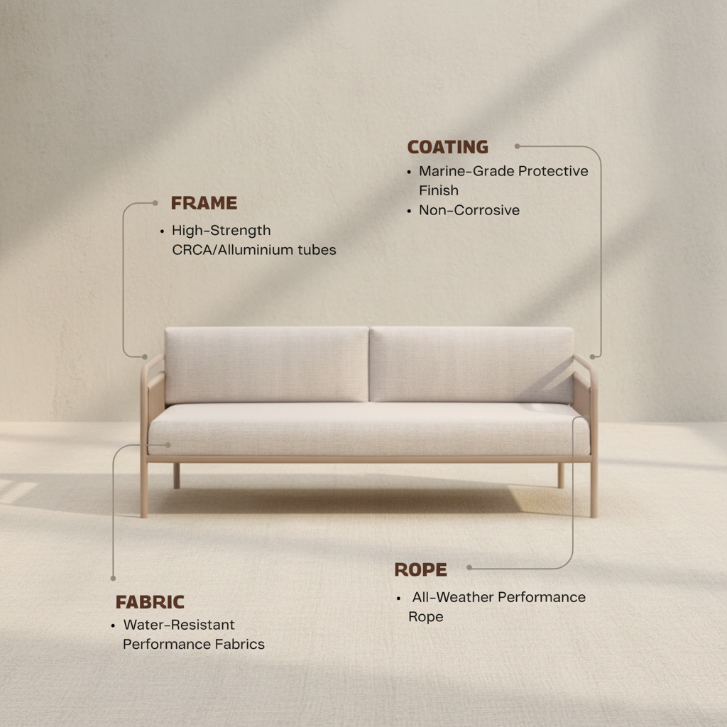 Aava Terra 2 Seater Sofa