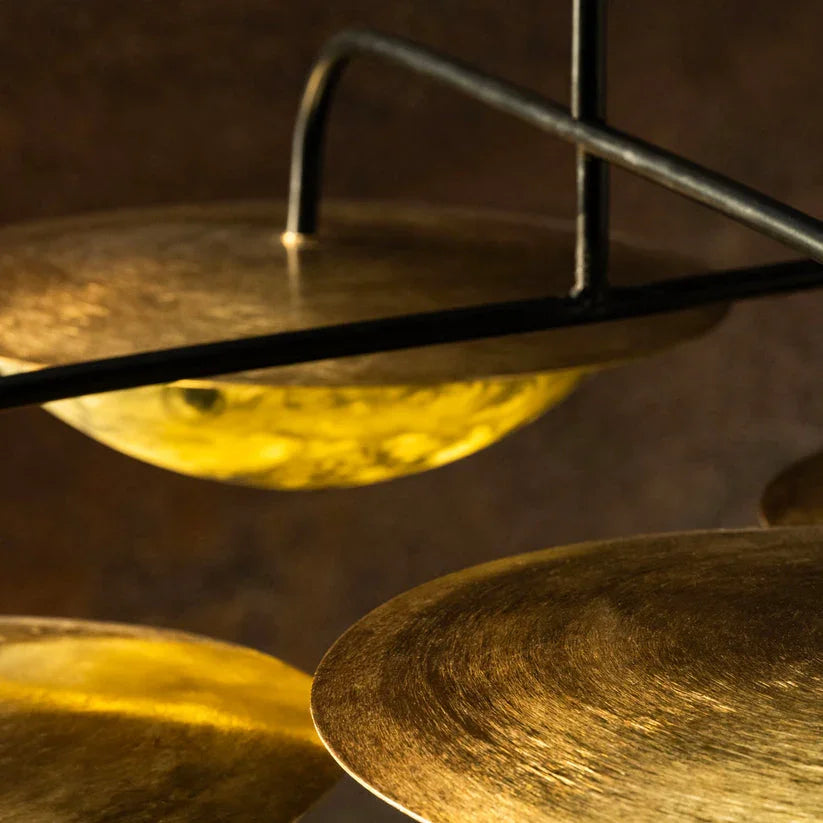 Bella Green Dome Chandelier