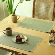 Hara Placemats In Green Colour