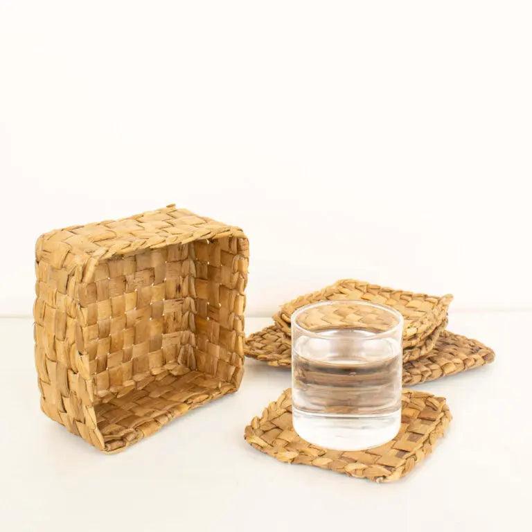 Weaver Coaster | Water Hyacinth