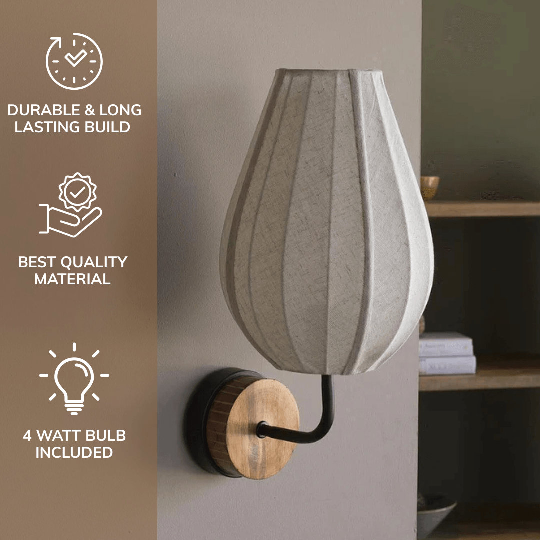 Decorative Bud Wall Lamp | Fancy Wall Lights for Living Room | Bedroom Wall Lights