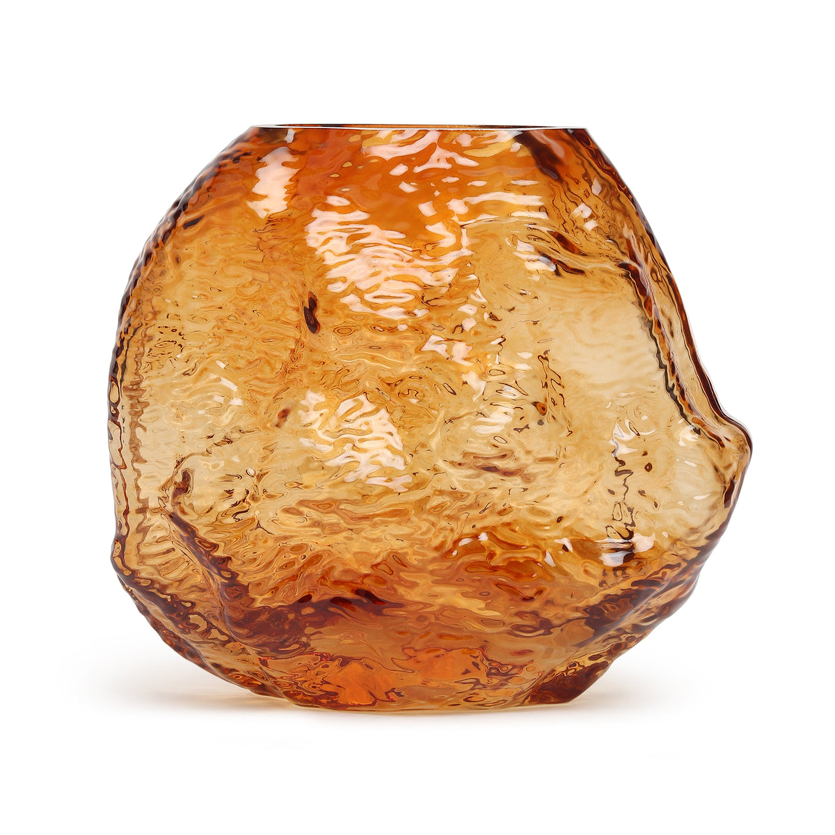 Terra Melt Crystal Vase
