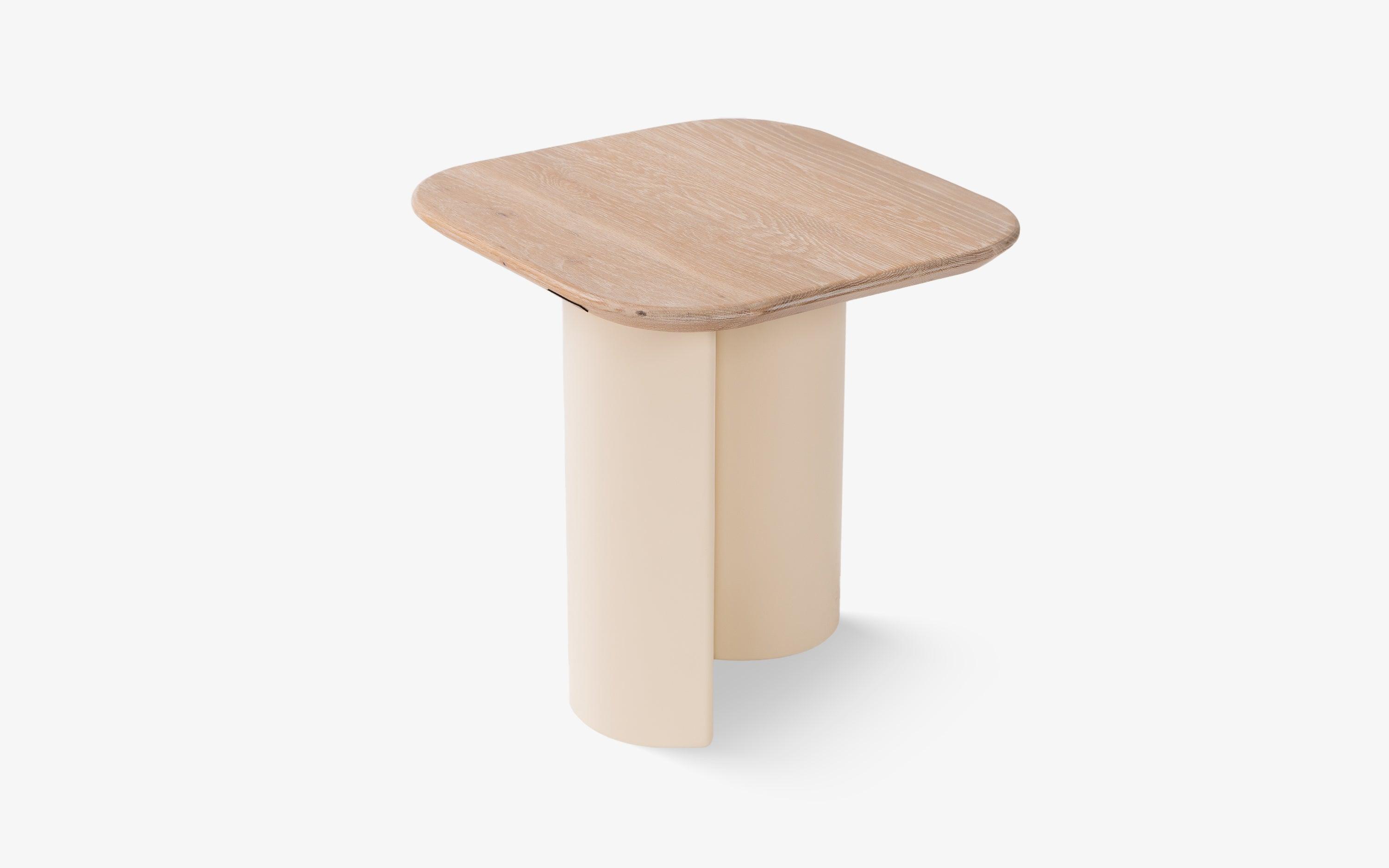 Kaba Side Tables for Living Room | Oak Wood End Table | Modern Corner Table