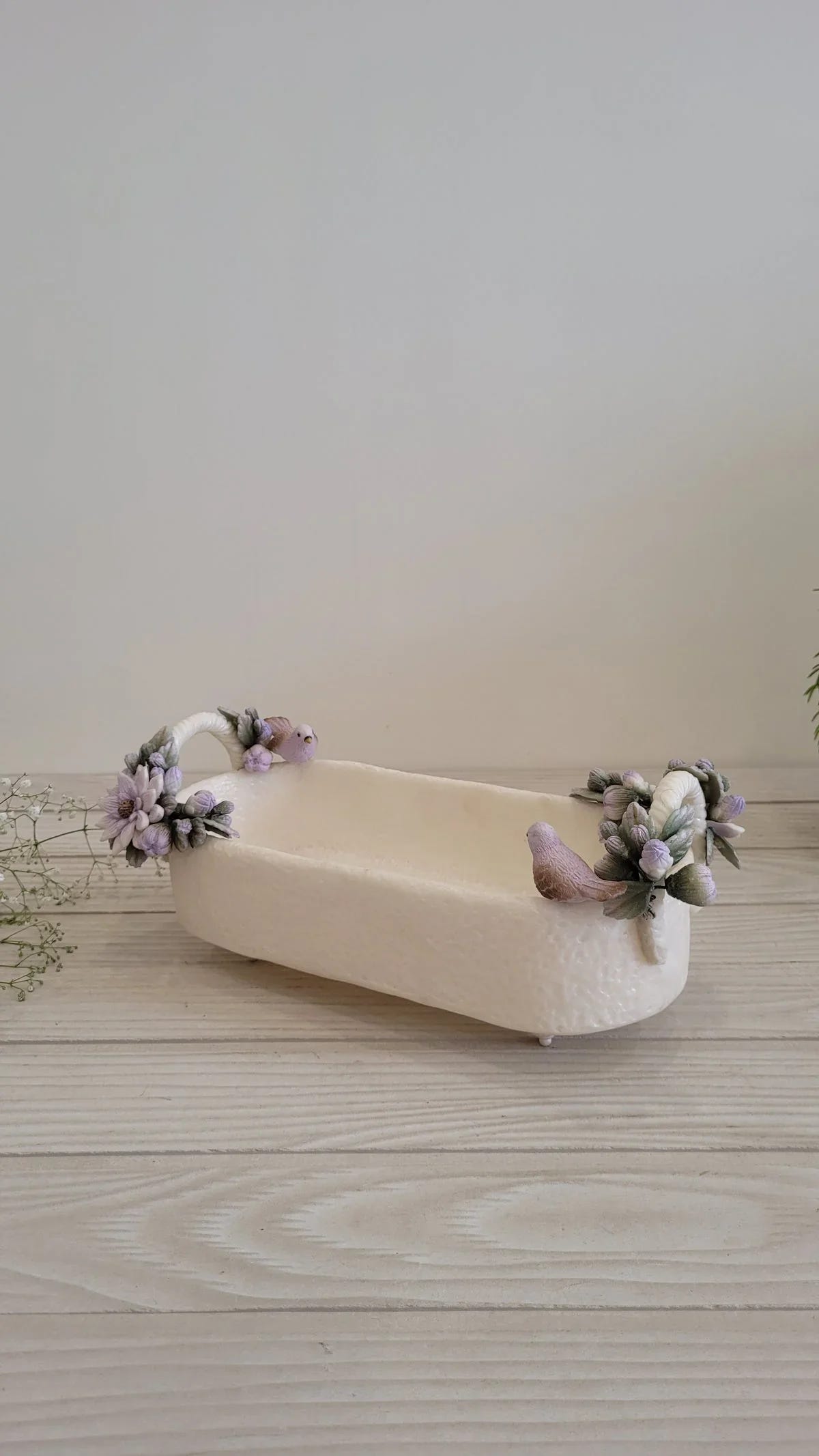 Lavender Regal Basket