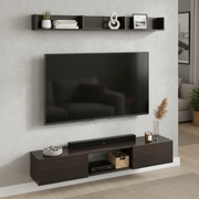 Wall Mounted TV Unit for 65 Inch TV with Storage - Vera