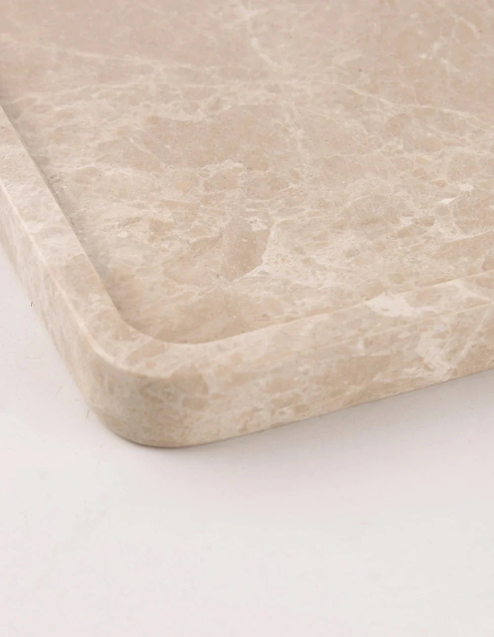 Form Marble Tray - Beige