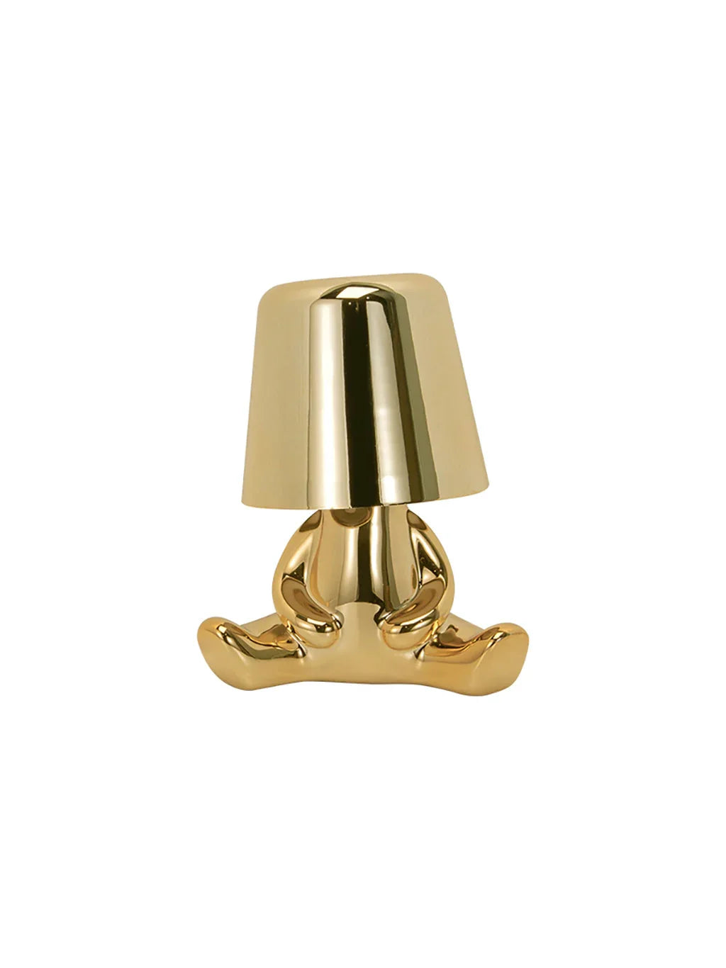 Zoid Cordless LED Table Lamp for Living Room | Rechargeable Resin Lamp with Touch Dimmer for Mood Lighting