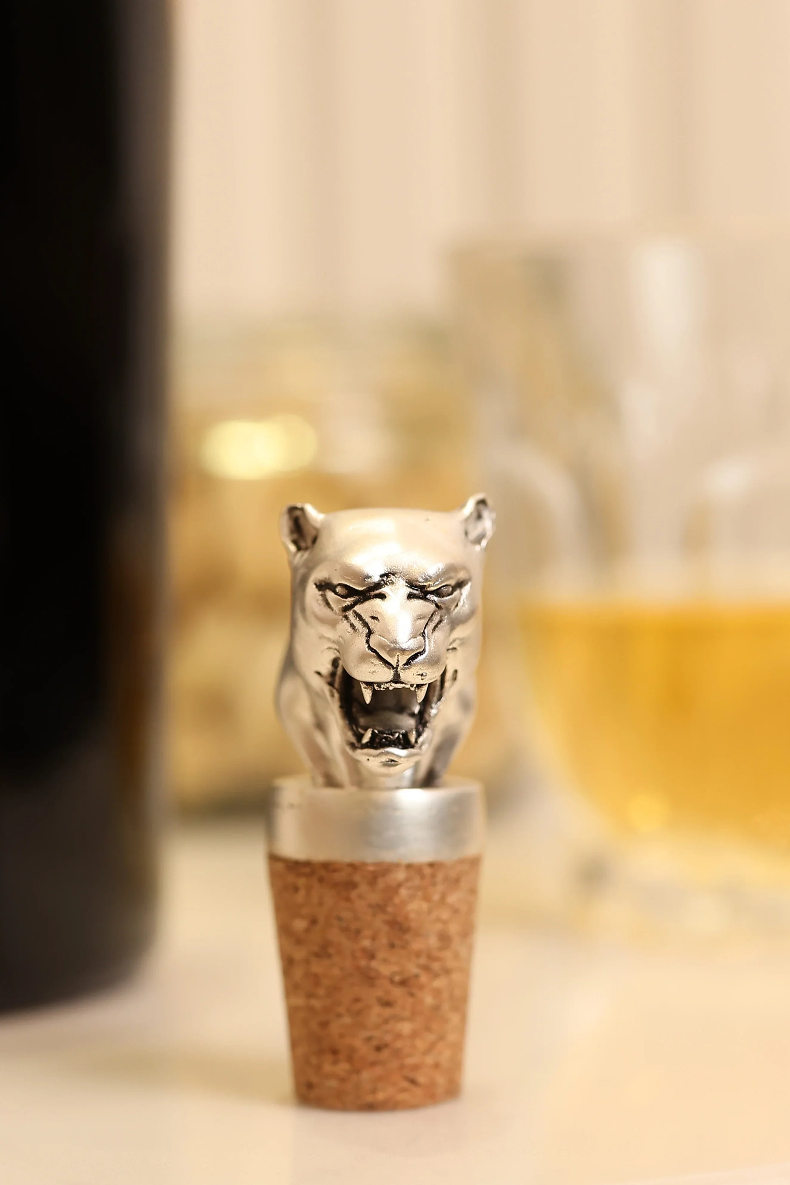 Panther Bottle Stopper