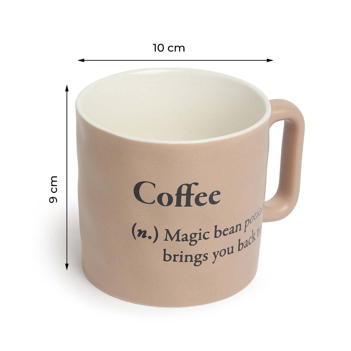 Quip cream ceramic Mug