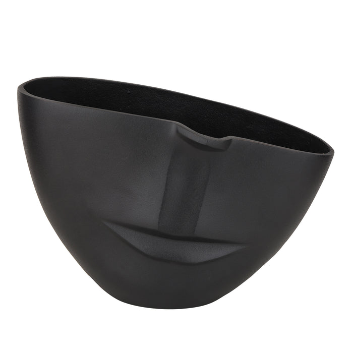 The Amused Black Face Vase By De Maison Décor