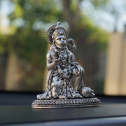 Pure Silver Plated Brass Khatu Shyam Ji Dashboard Idol
