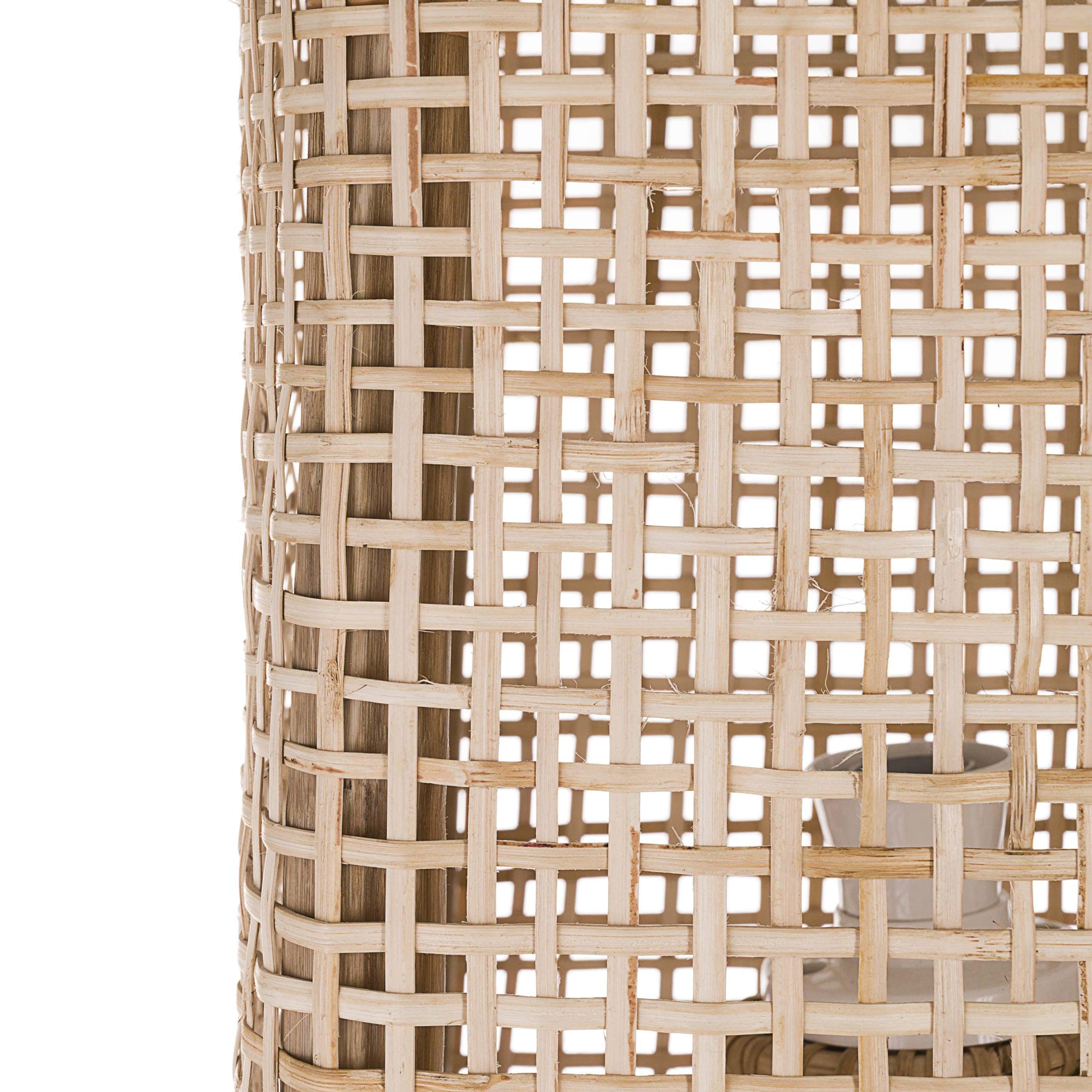 Jowai Bamboo Floor Lamp | Standing Lamp for Living Room & Bedroom