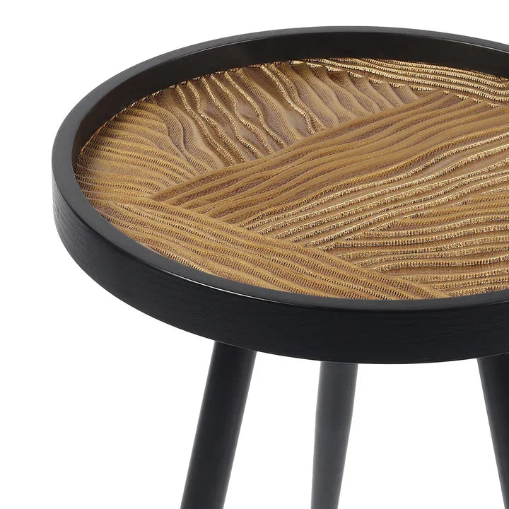 Dune Round Side Tables Set | Sculptural Nesting Tables