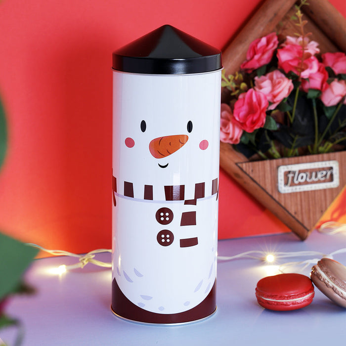 Snowman Trinket Tower | Holiday-Themed Ornament & Decor Stand