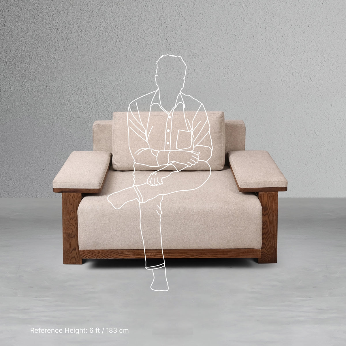 Kanso 3-Seater Sofa