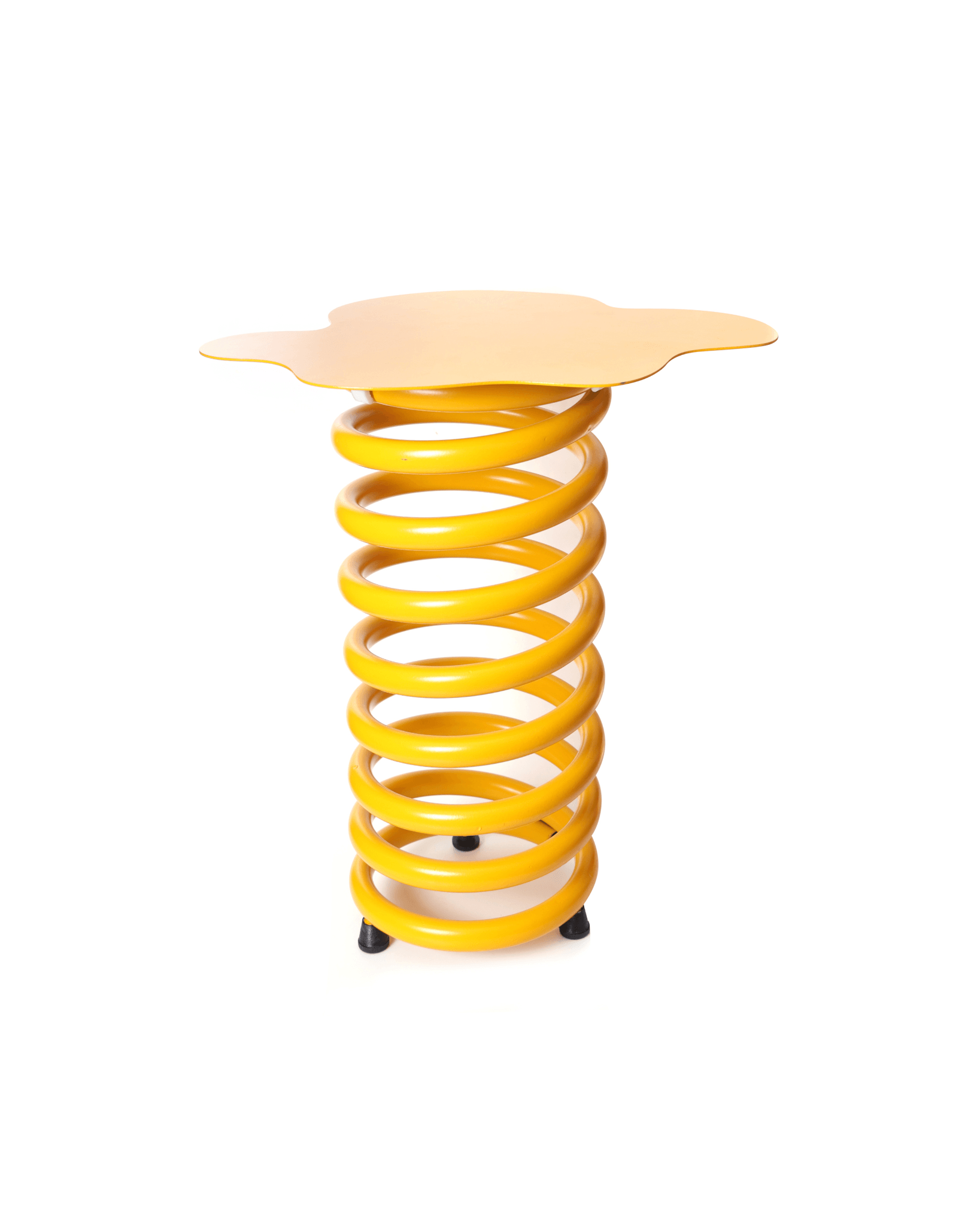 Unique Spring Table | Sofa Side Table for Living Room | Decorative Corner Table | Small Table