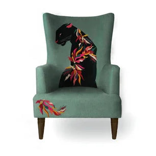 The Regal Roar wingback chair