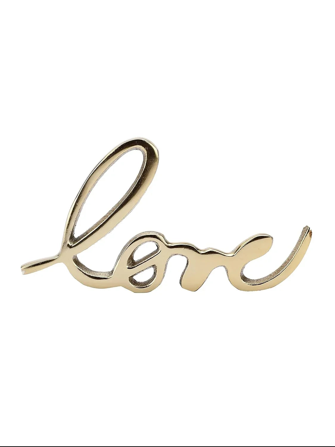 Tabletop FreeStanding | Sign-Love | - Gold